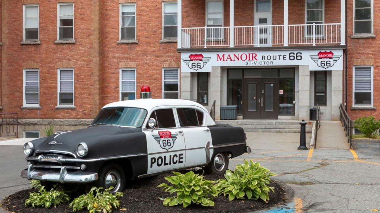 Hotel Historique Et Manoir Route 66 Saint-Victor Kültér fotó
